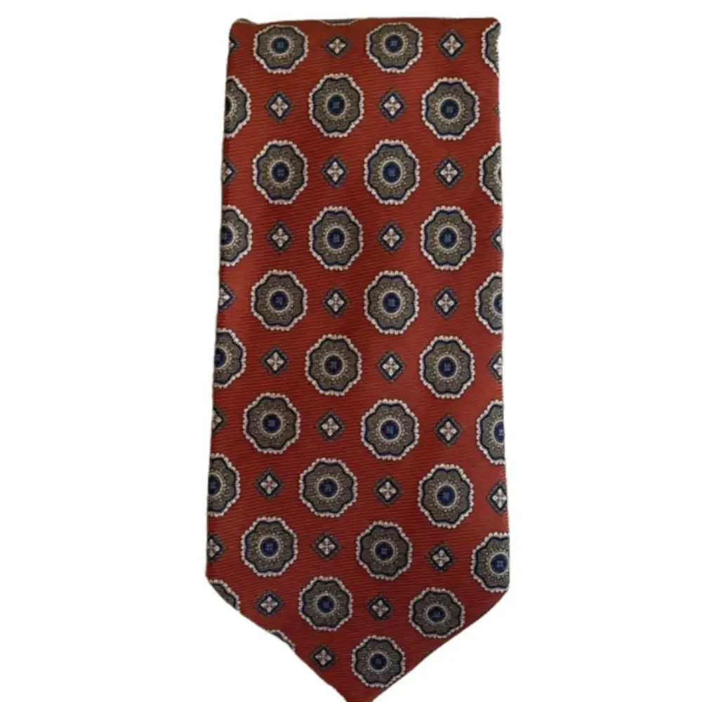 Alan Flusser Geometric Silk Tie